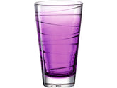 Leonardo Trinkglas Vario Struttura 280 ml, 6 Stück, Violet